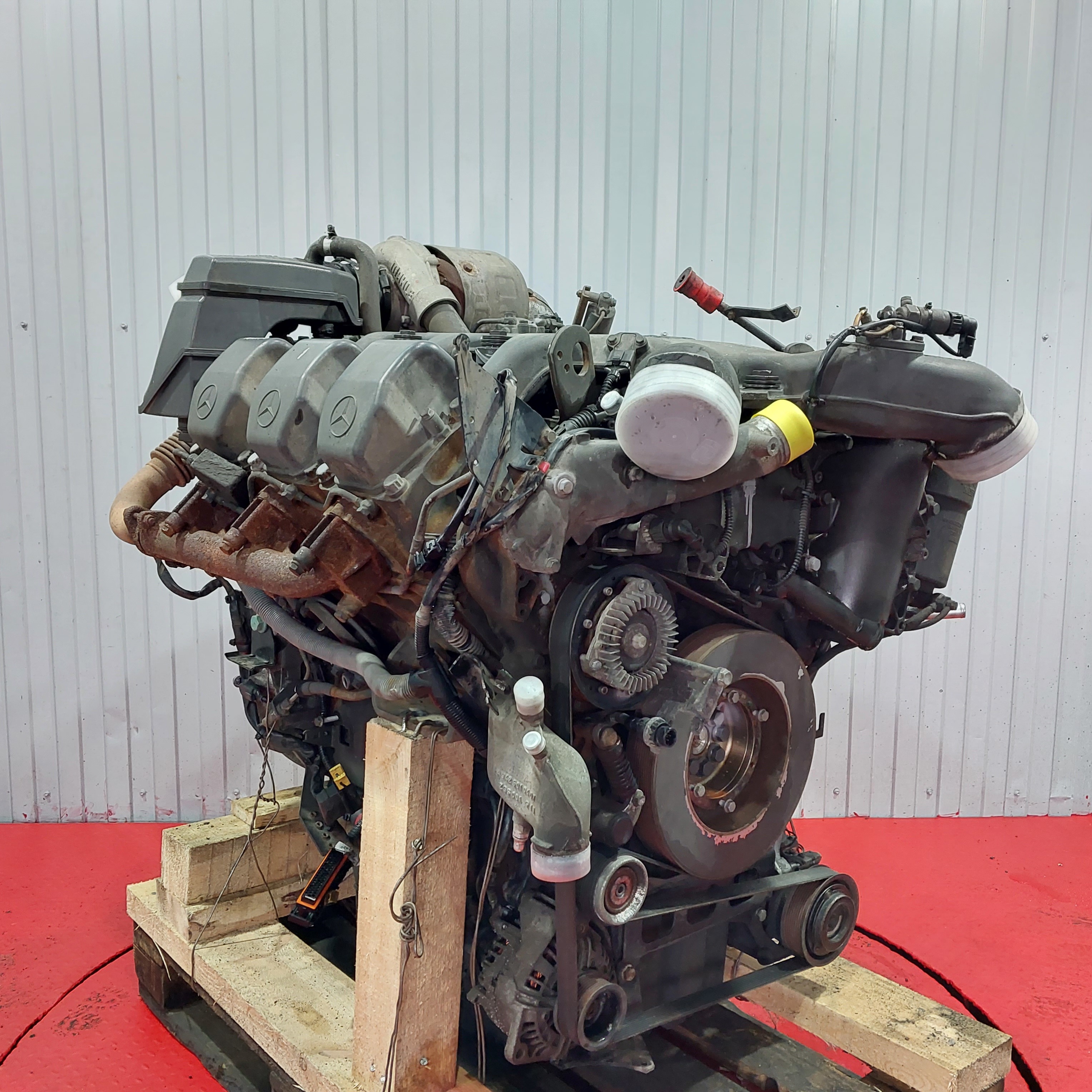 0020106500 MERCEDES Двигатель, OM501, 410 hp, Euro3, № XF480621, фото 7