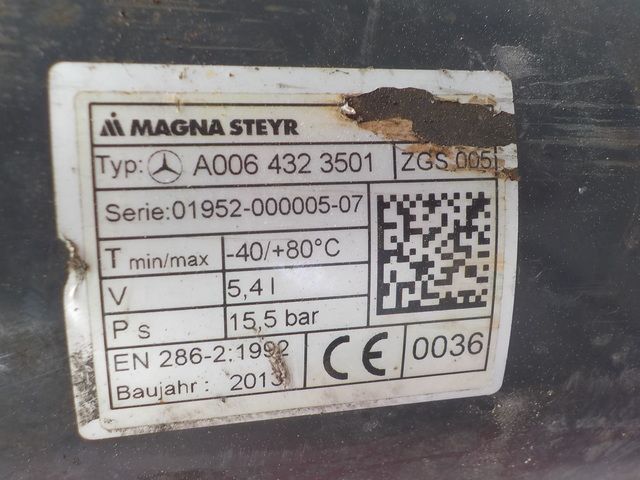 0064323501 MERCEDES Ресивер воздушный, № XF206822, фото 4