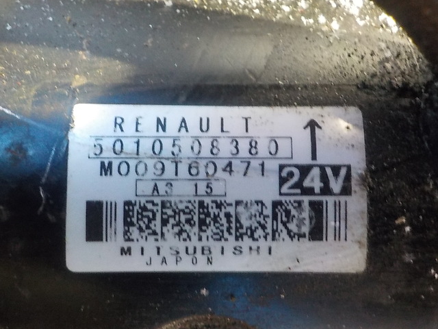 5001853713 RENAULT Стартер, № XF205809, фото 7