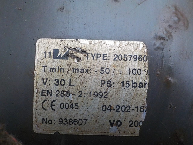 20579606 VOLVO Ресивер воздушный, № XF229924, фото 6
