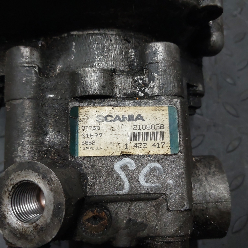 1422417 SCANIA Насос ГУР, № XF443909, фото 8