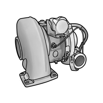 504076871 IVECO Турбина, № XF397830, фото 1
