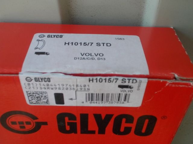 H10157STD GLYCO Вкладыши коренные, фото 2