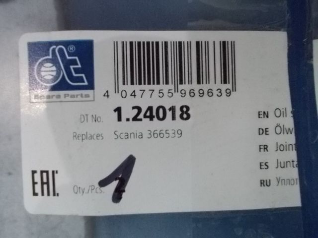 124018 DIESEL TECHNIC Прокладка, фото 2