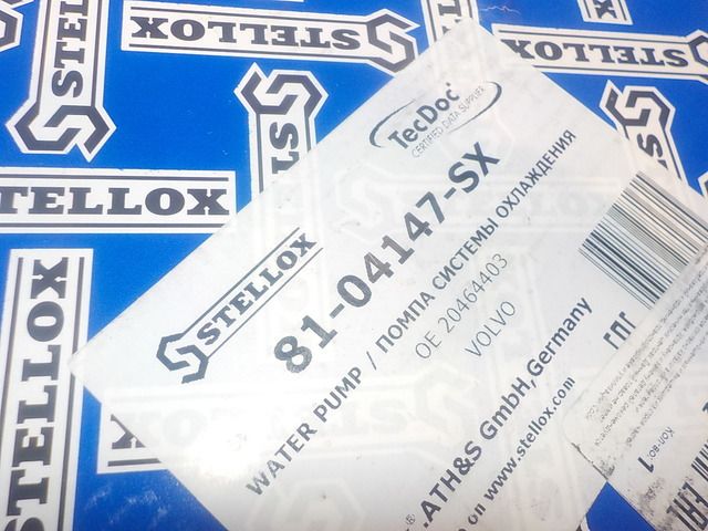 8104147SX STELLOX Насос водяной, фото 5