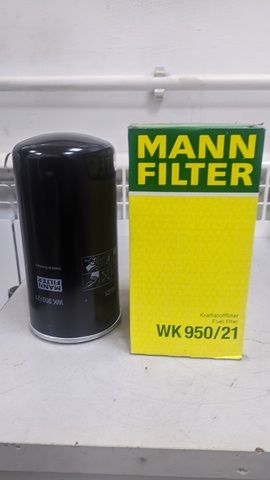 WK95021 MANN-FILTER Фильтр топливный, фото 1