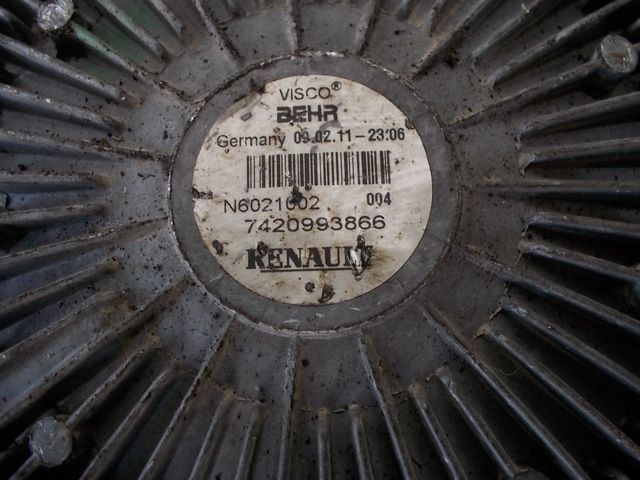 7420993866 RENAULT Термомуфта, № XF54254, фото 3