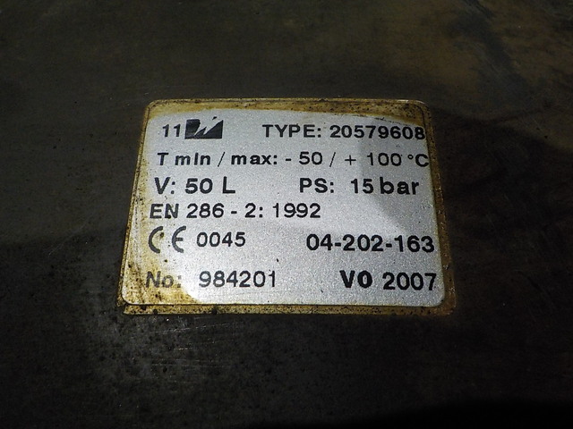 20579608 VOLVO Ресивер воздушный, № XF227547, фото 4