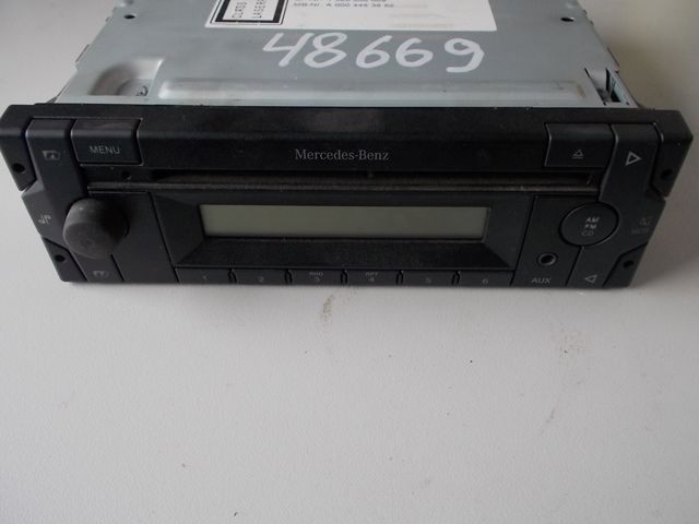 0004463662 MERCEDES Магнитола, № XF48669, фото 2