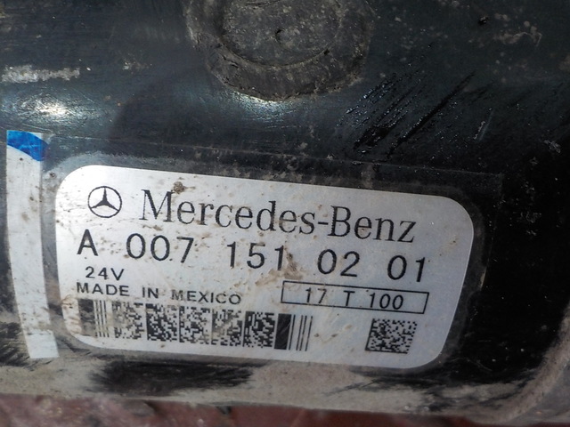 0071510201 MERCEDES Стартер, № XF155044, фото 4