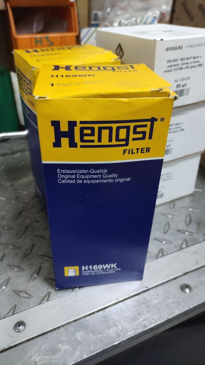 H169WK HENGST FILTER Фильтр топливный, фото 1