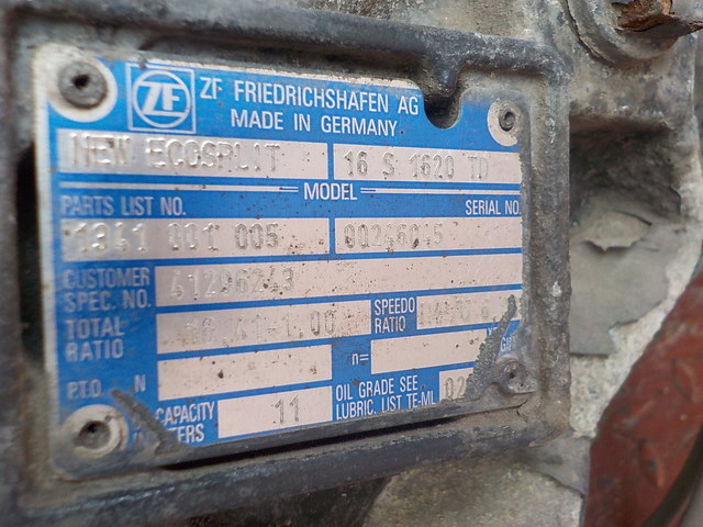 41296243 IVECO КПП, 16S1620, Без ретардера, МКПП, № XF43900, фото 10