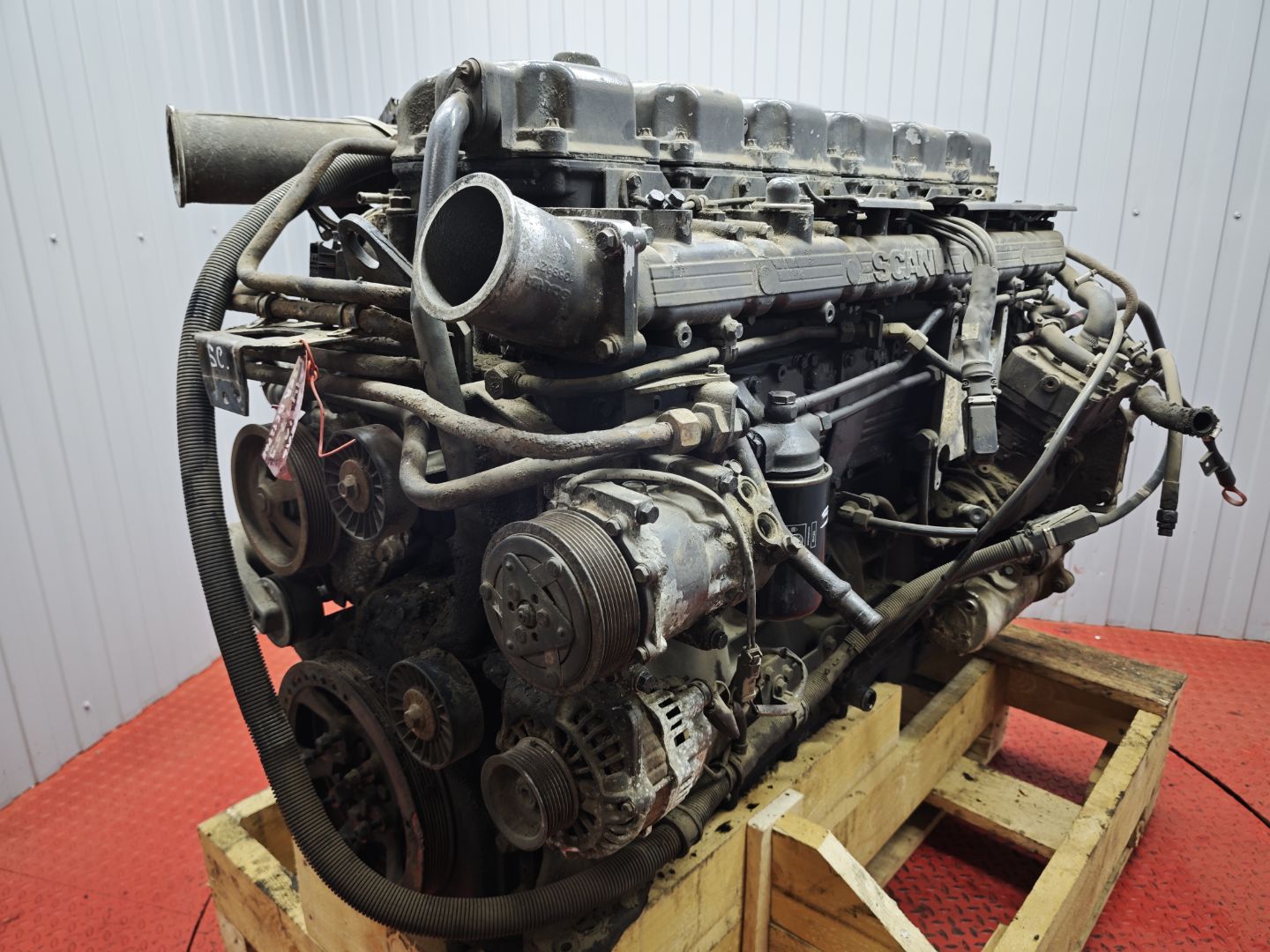 572573 SCANIA Двигатель, PDE DC12, № XF441759, фото 8
