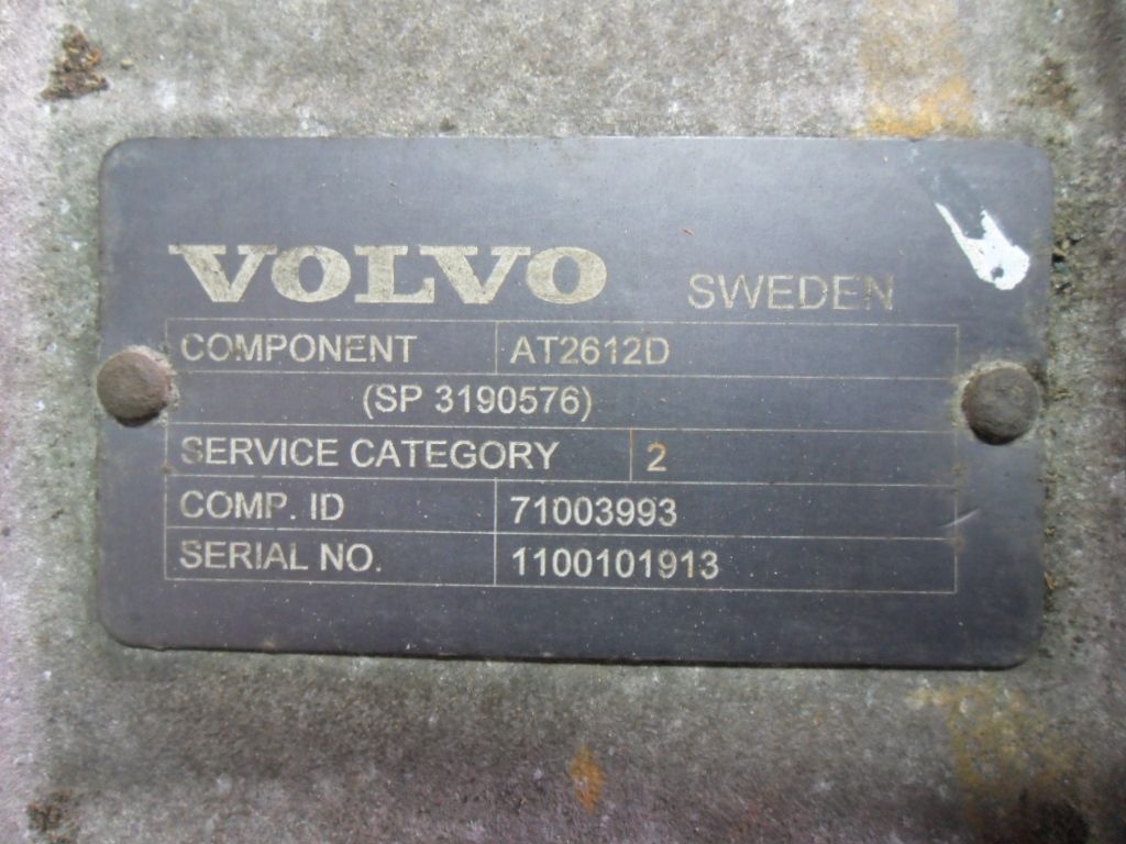 3190576 VOLVO АКПП, AT2612D, Без ретардера, № XF213832, фото 10