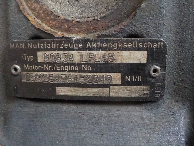 MAN Двигатель, D0834, № XF184236, фото 6