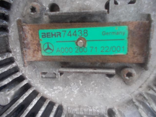 0002004222 MERCEDES Термомуфта, № XF21535, фото 2