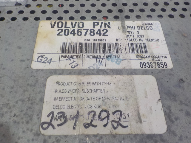 20467842 VOLVO Магнитола, № XF231292, фото 4