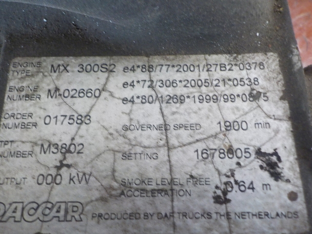 1653975 DAF Насос водяной, № XF47061, фото 6