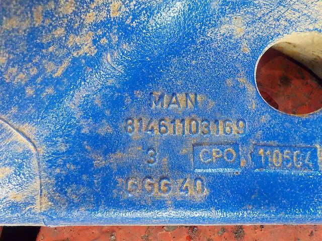 81461100168 MAN Кронштейн гидроусилителя, № XF371787, фото 4