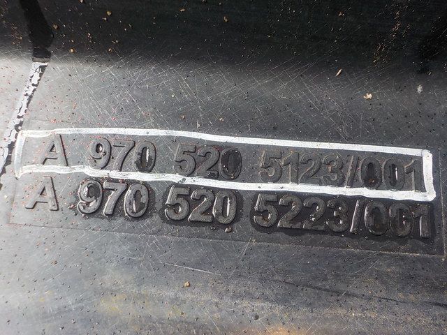 9705205123 MERCEDES Шумоизоляция двигателя, № XF140636, фото 5