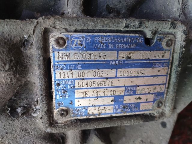 5010545678 RENAULT КПП, 16S1620, Без ретардера, МКПП, № XF232185, фото 12