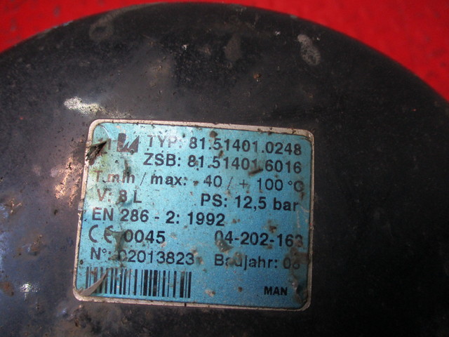 81514010248 MAN Ресивер воздушный, № XF274746, фото 4