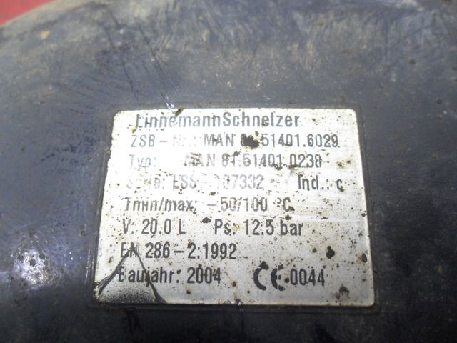 81514010238 MAN Ресивер воздушный, № XF222343, фото 4
