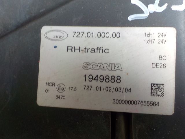 1949888 SCANIA Фара левая, № XF329853, фото 9