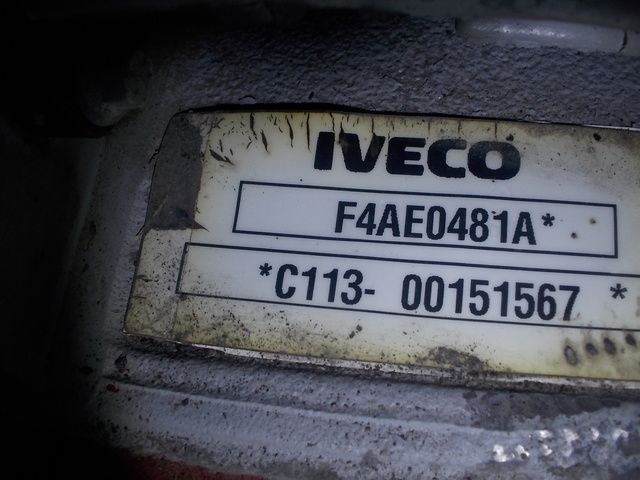 504239584 IVECO Двигатель, Tector4, № XF63292, фото 9