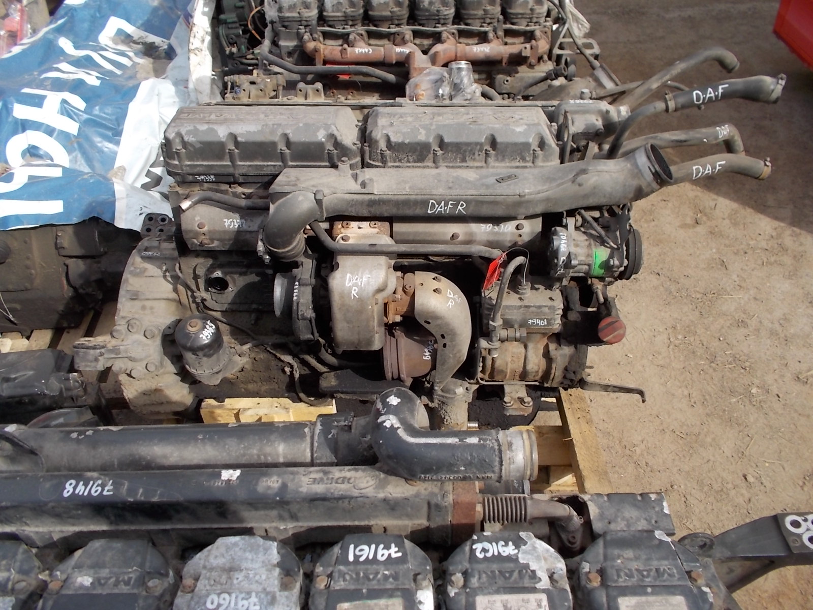 DAF Двигатель, XE, № XF79298, фото 4