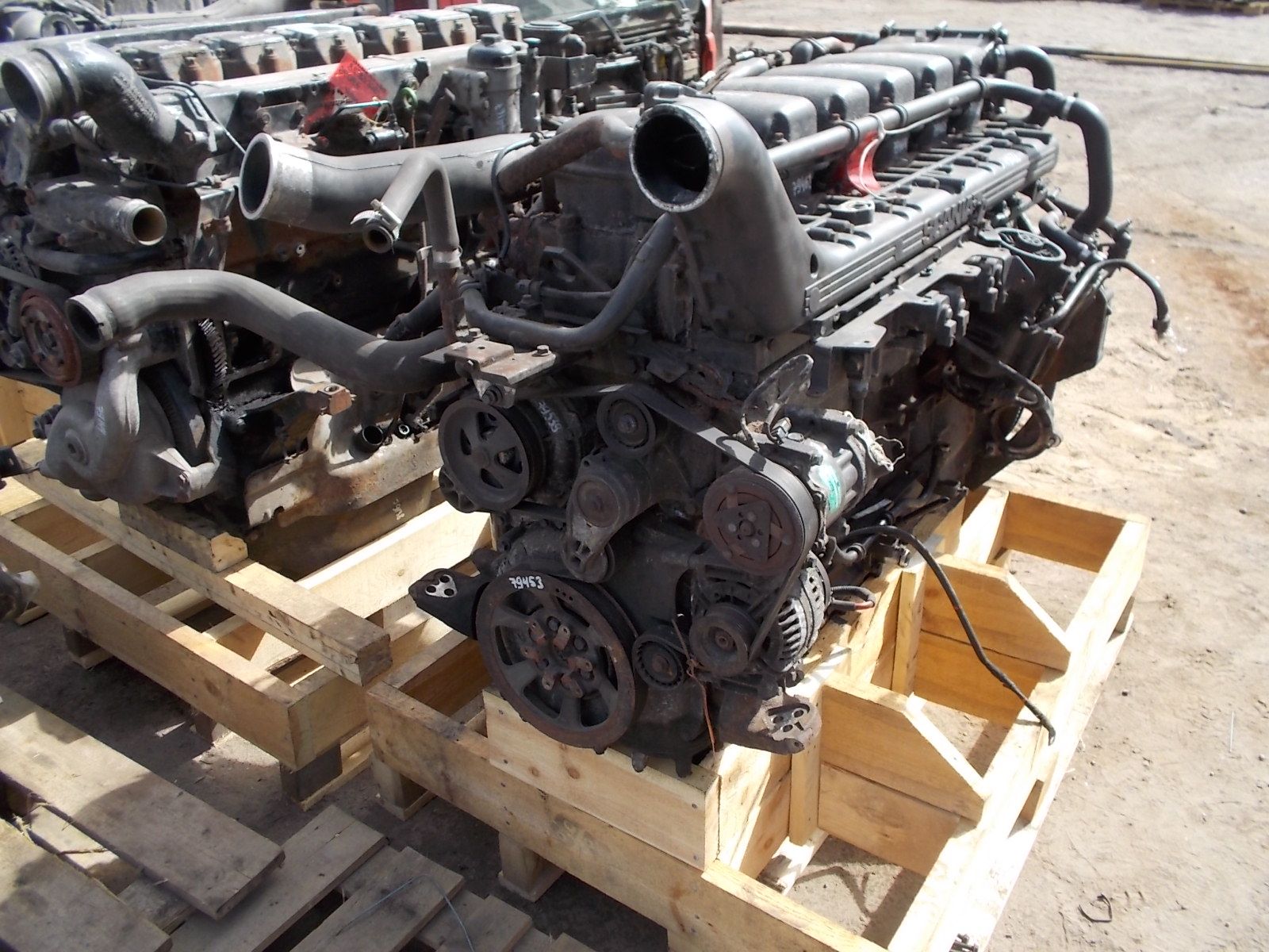 SCANIA Двигатель, HPI DT12, 02L01, № XF79453, фото 1