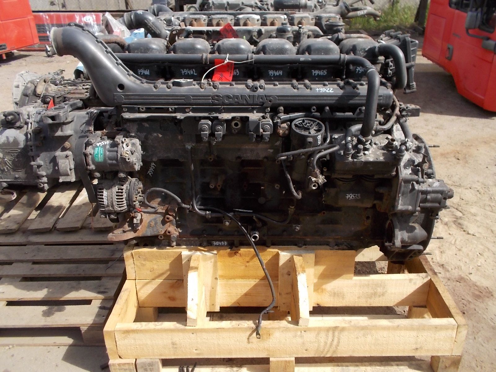 SCANIA Двигатель, HPI DT12, 02L01, № XF79453, фото 2
