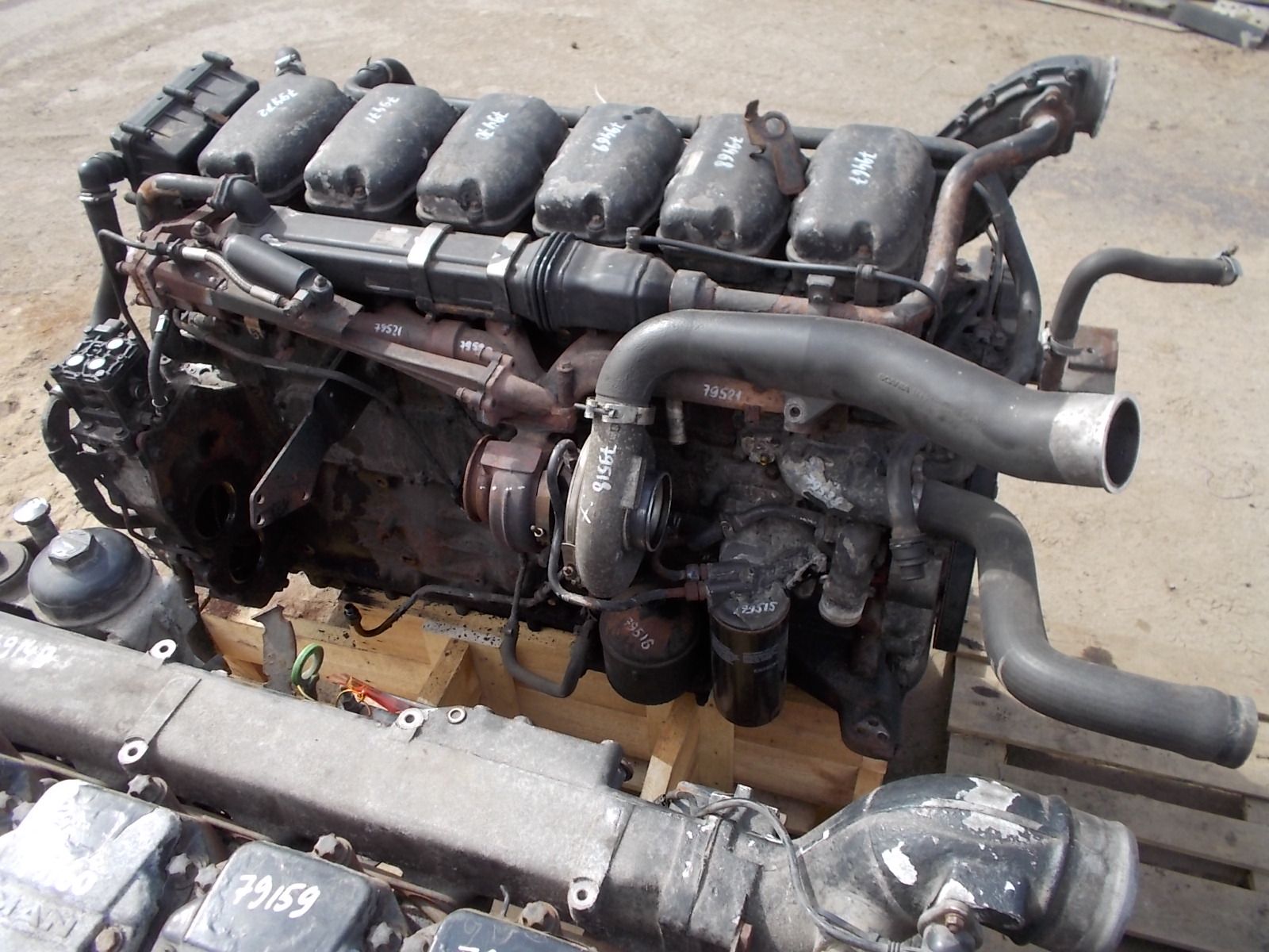 SCANIA Двигатель, HPI DT12, 02L01, № XF79453, фото 4