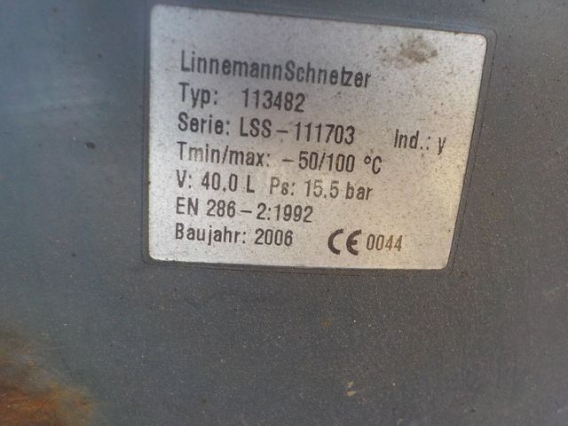 0014320001 MERCEDES Ресивер воздушный, № XF173400, фото 3