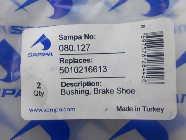 080127 SAMPA Втулка тормозной колодки, фото 3