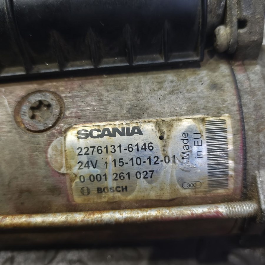 2708317 SCANIA Стартер, № XF390533, фото 6