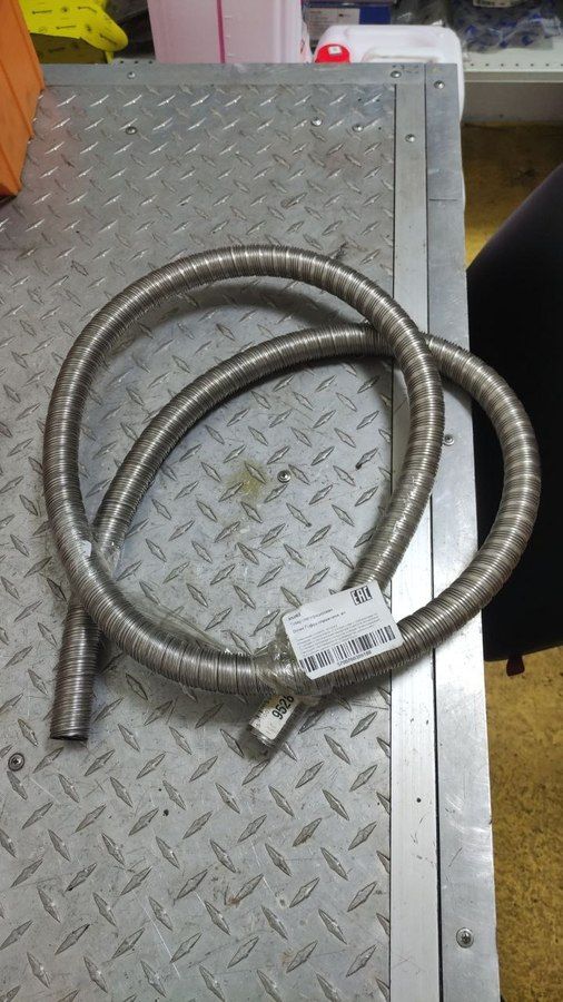 95282 DINEX Гофра автономного отопителя, D=24, L=2000, нерж, фото 1