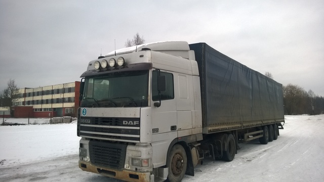 DAF XF 95 2002-2007, 2001 года, автомобиль в разборе
