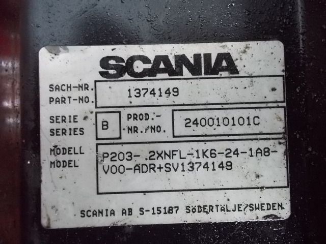 1752505 SCANIA Центральная смазка, № XF89434, фото 5