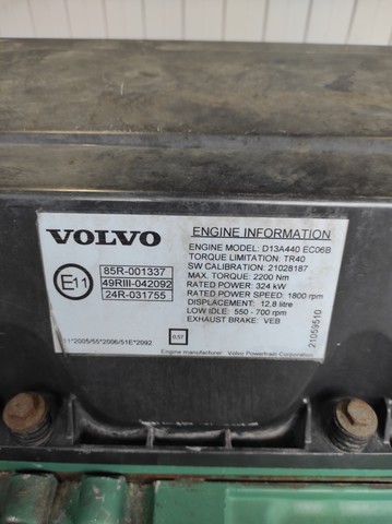 20773673 VOLVO Двигатель, D13A, 440 hp, Euro5, № XF294968, фото 10