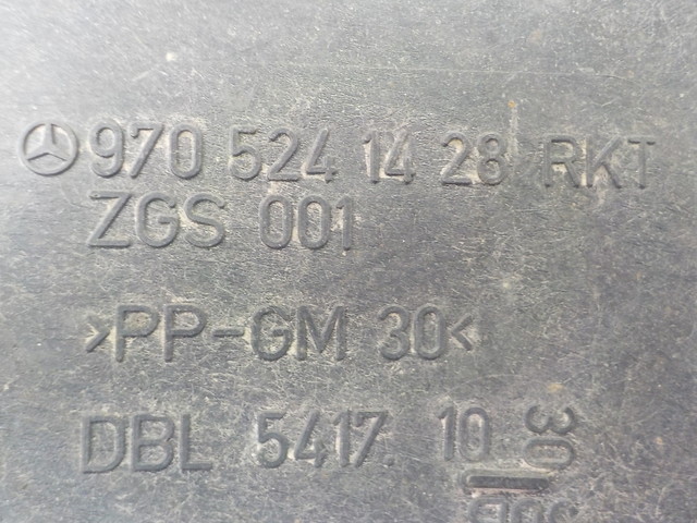 9705241428 MERCEDES Защита двигателя, № XF225494, фото 3