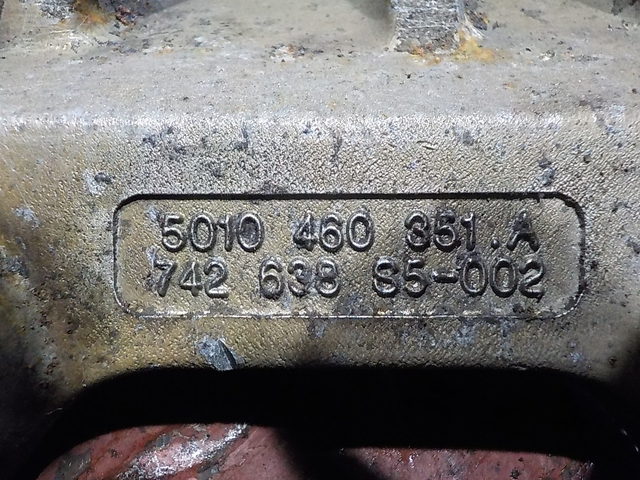 5010316680 RENAULT Подушка двигателя, № XF124513, фото 4