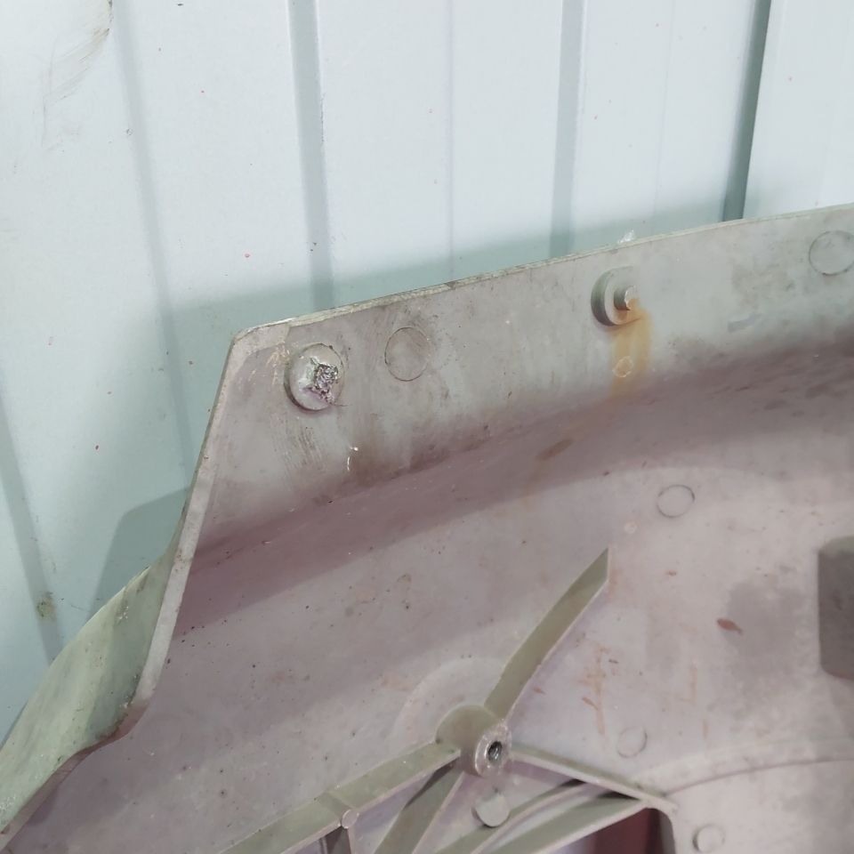 9418801070 MERCEDES Бампер передний правая часть, № XF438565, фото 4