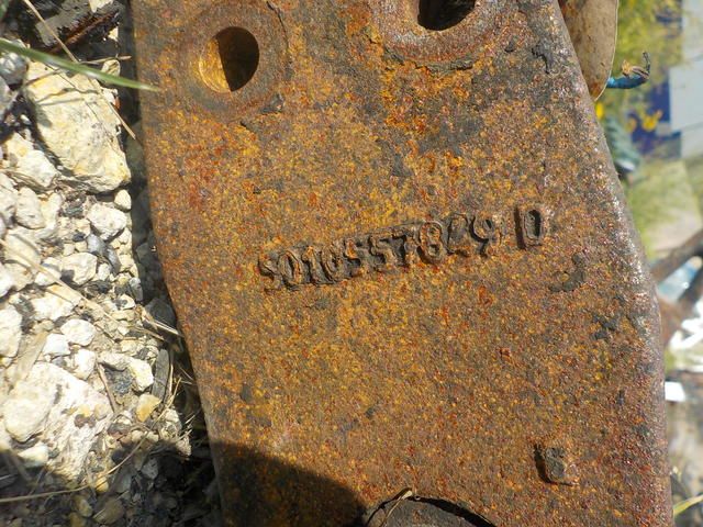 5010557850 RENAULT Кронштейн стойки стабилизатора, № XF172426, фото 3