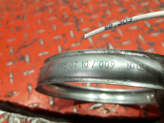 0019950710 MERCEDES Хомут металлический, № XF325604, фото 3