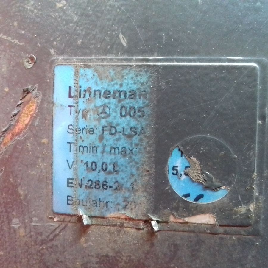 0054322001 MERCEDES Ресивер воздушный, № XF406678, фото 4