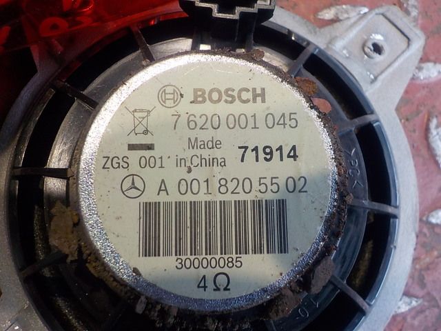 0018203202 MERCEDES Динамик, № XF148293, фото 4