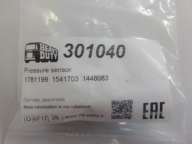 301040 HD-PARTS Датчик давления воздуха, фото 4