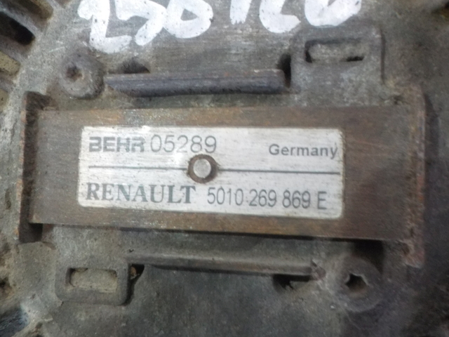 5010269869 RENAULT Термомуфта, № XF258426, фото 4