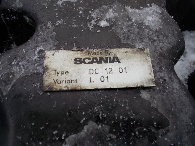 1425318 SCANIA Блок двигателя, № XF11669, фото 4